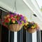 24" UV Resistant Artificial Daisy Hanging Basket DIY Kit